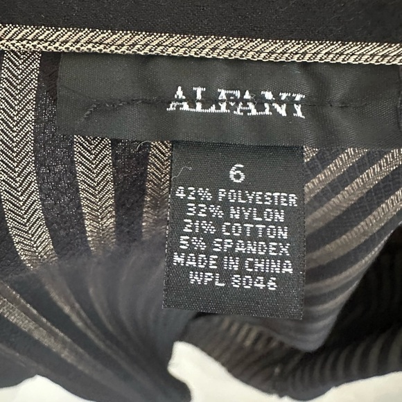 Alfani Black and Gold Blouse - Picture 9 of 9